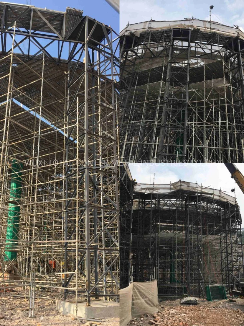 High Fromwork Modular System Circular Facade Scaffold in Future Guarden Building Construction