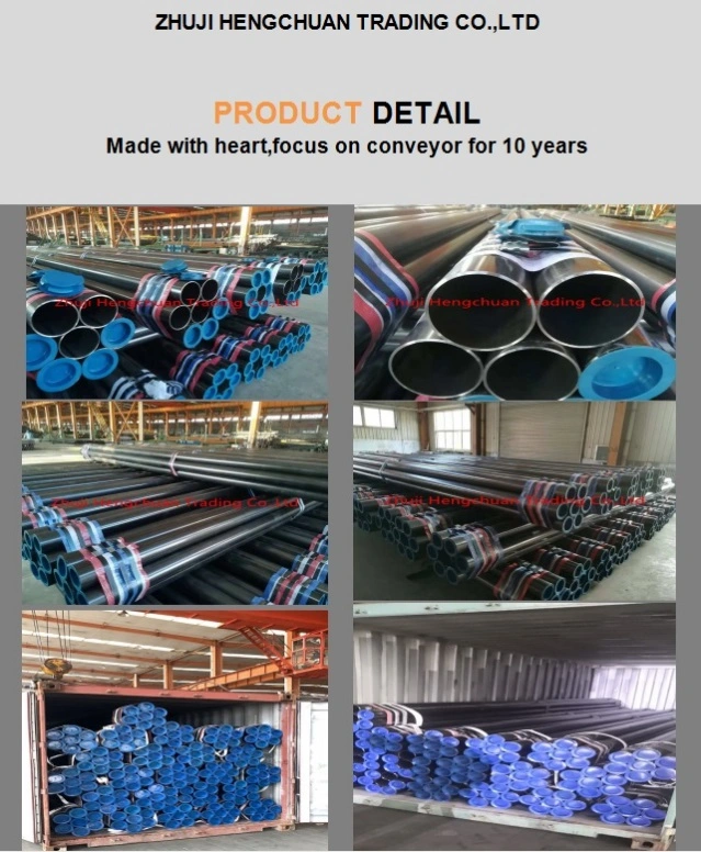 Round Conveyor Roller Steel Structure Stainless Steel Pipe, Pipe Fitting, Galvanized Steel Pipe Steel Tube Roller Conveyor Tube, Steel Tube