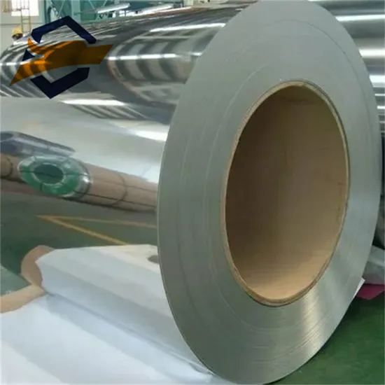 Laminado en frío/en caliente ASTM 201/304/316/430/904L Ba 2b Bobina de acero inoxidable pulida con superficie de espejo
