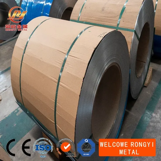 Hoja de bobina de acero inoxidable 316L 410 430